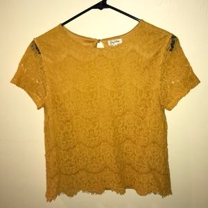 Lacy Lily White Blouse